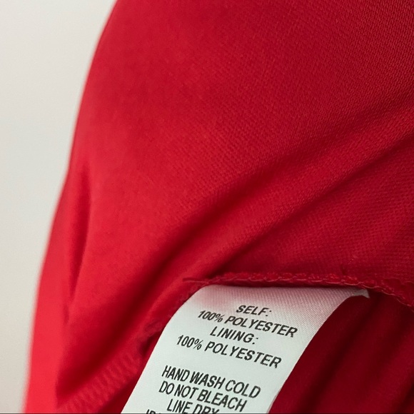 Lulus city of love red skater dress sz-sm - Picture 5 of 6